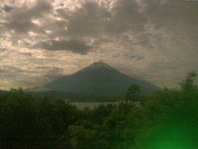 山中湖からの富士山
