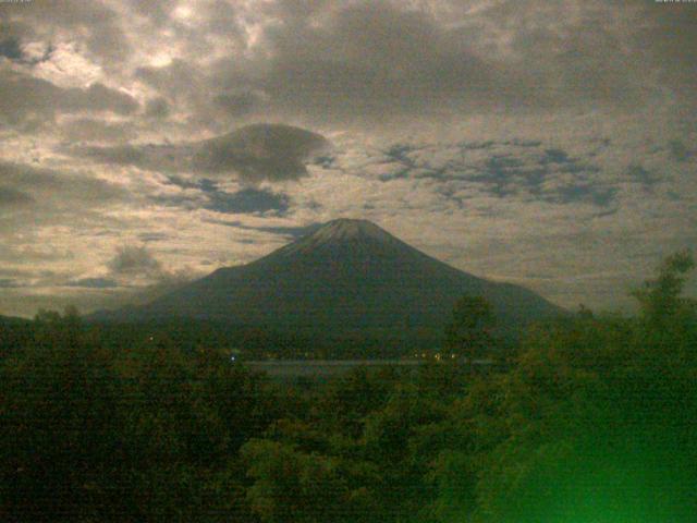 山中湖からの富士山