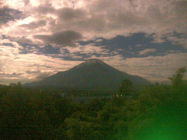 山中湖からの富士山