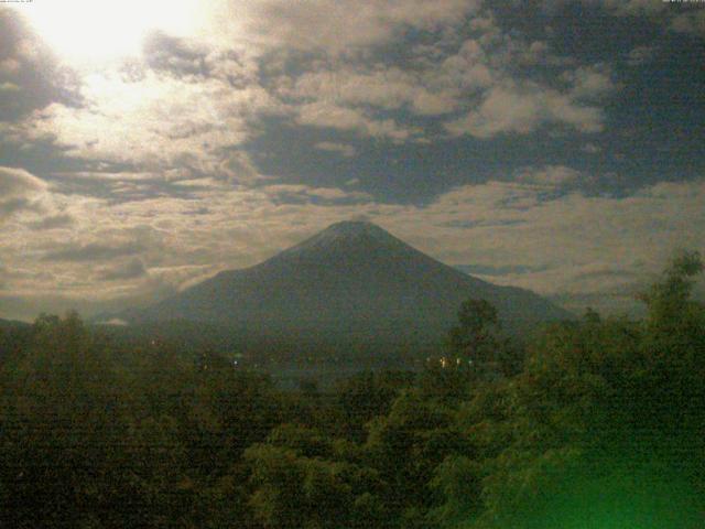 山中湖からの富士山