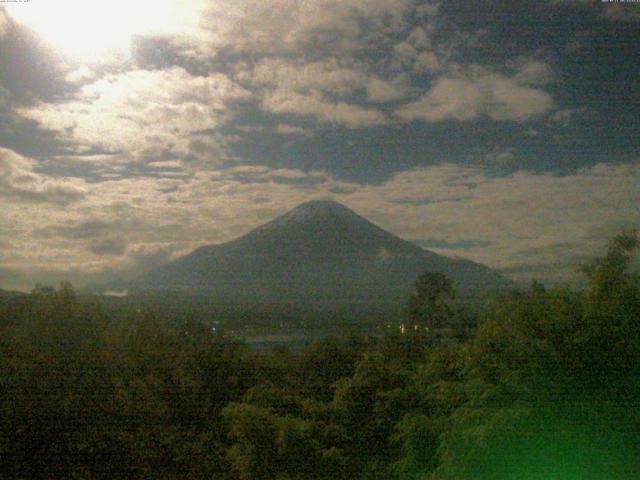 山中湖からの富士山