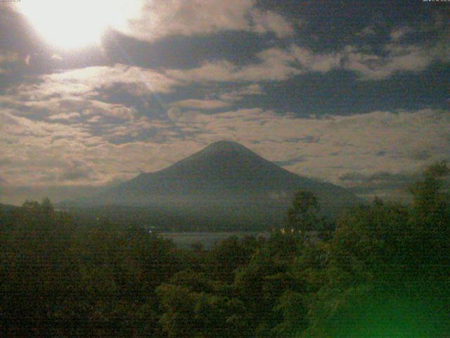 山中湖からの富士山