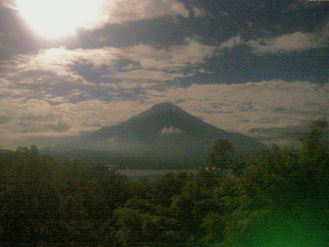 山中湖からの富士山