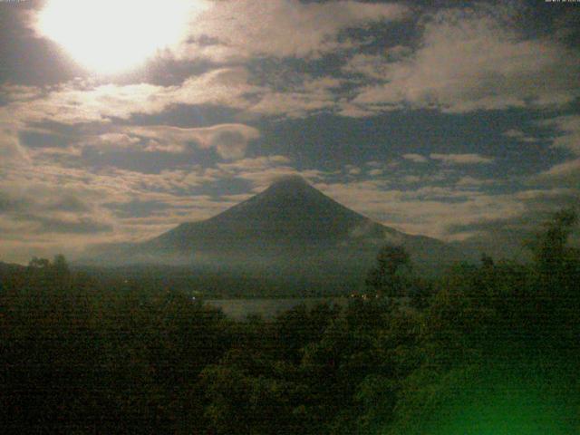 山中湖からの富士山
