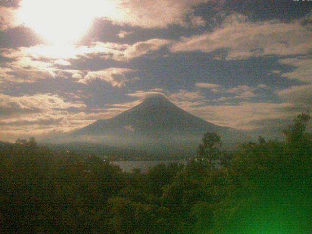 山中湖からの富士山