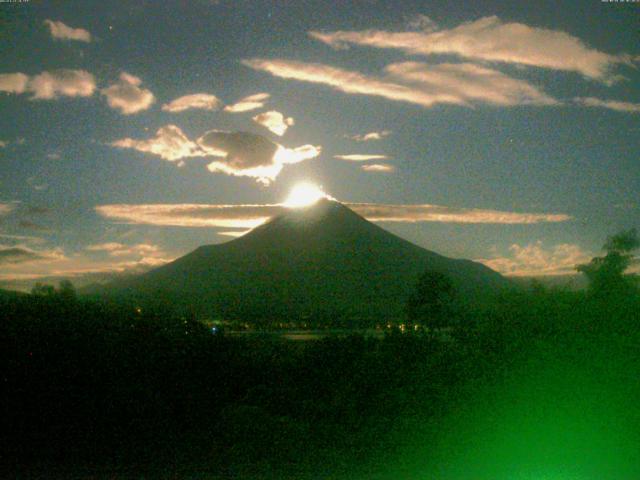 山中湖からの富士山