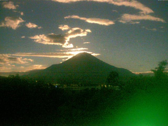 山中湖からの富士山