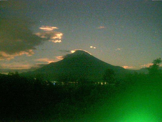山中湖からの富士山