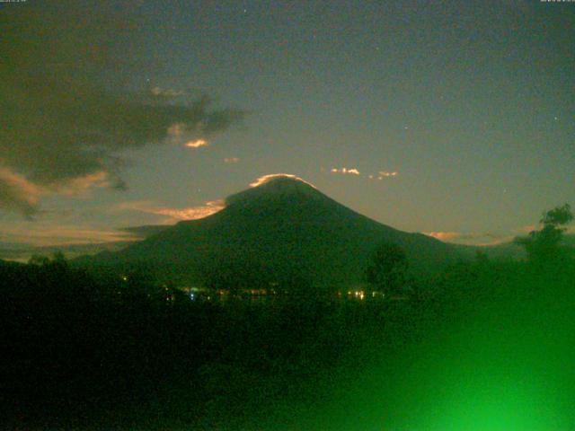 山中湖からの富士山