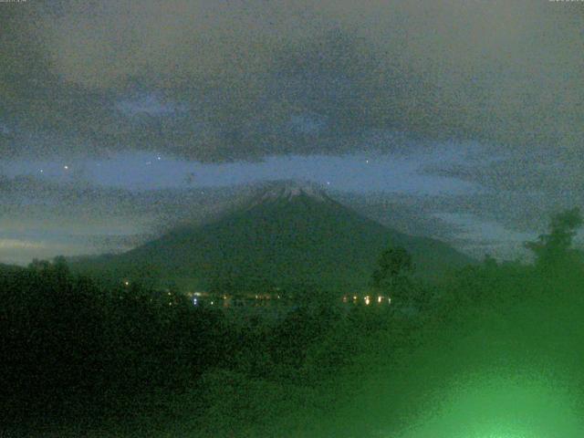 山中湖からの富士山