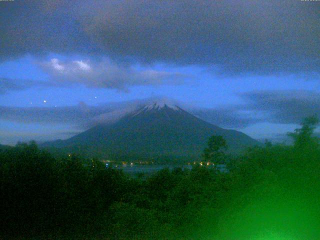 山中湖からの富士山