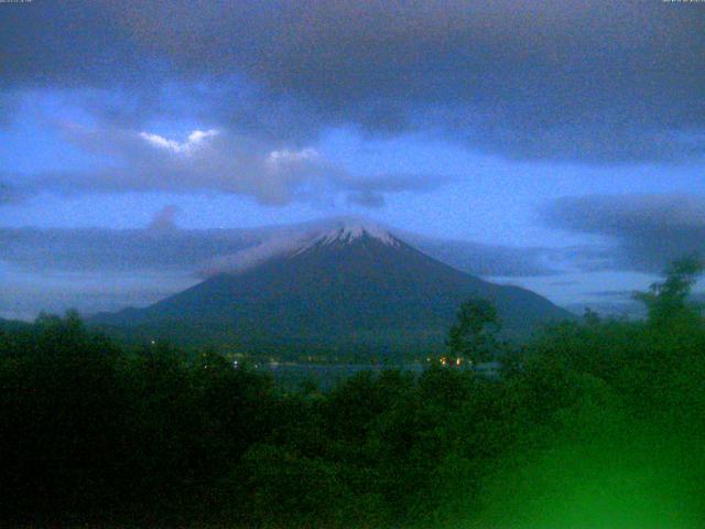 山中湖からの富士山