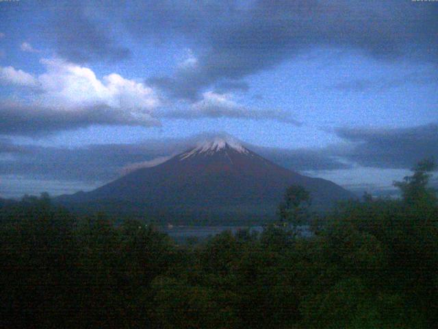 山中湖からの富士山