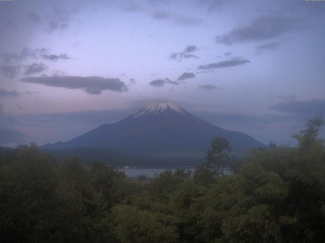 山中湖からの富士山