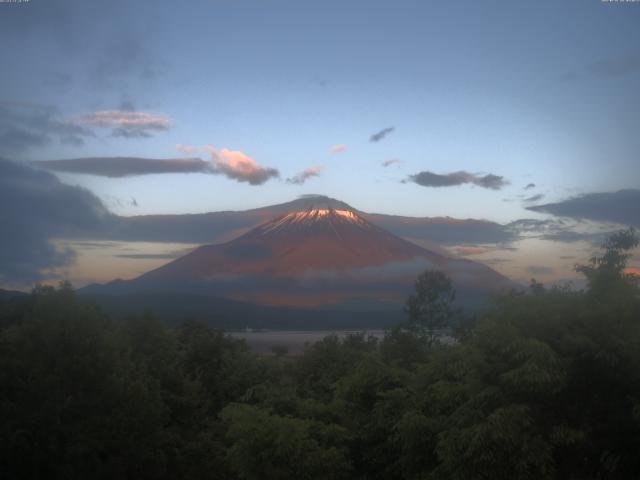 山中湖からの富士山