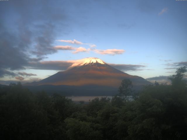 山中湖からの富士山