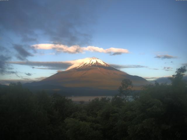山中湖からの富士山