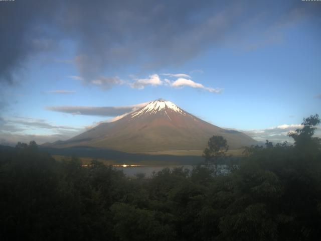 山中湖からの富士山