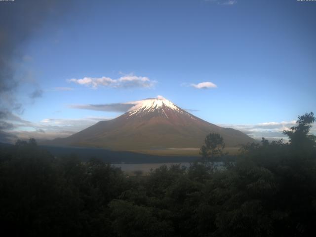 山中湖からの富士山