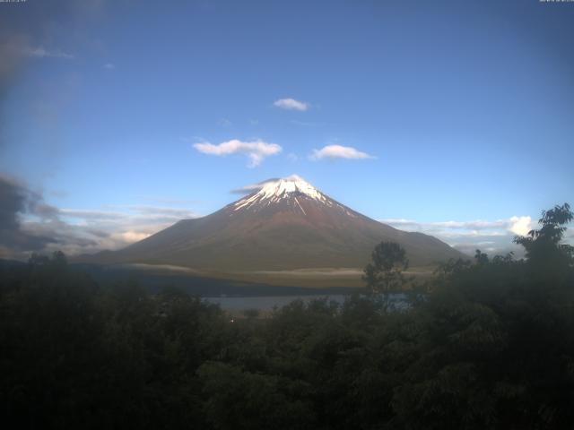 山中湖からの富士山