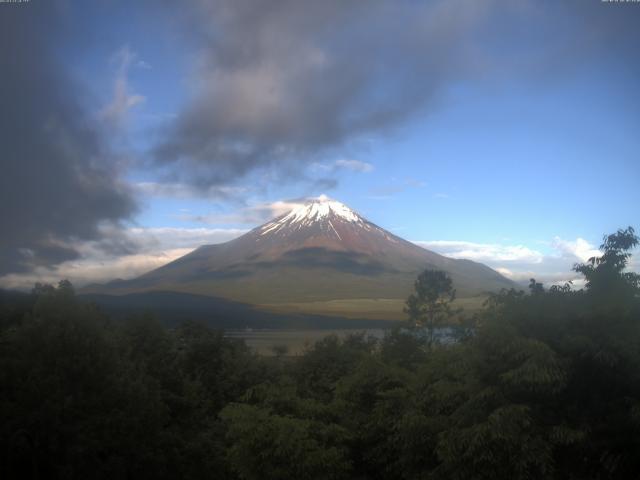 山中湖からの富士山