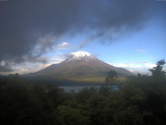 山中湖からの富士山