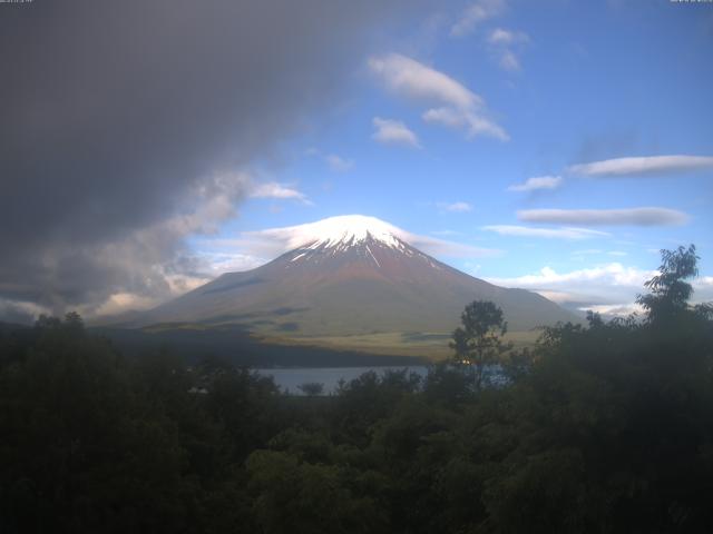 山中湖からの富士山