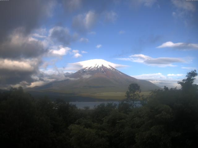 山中湖からの富士山