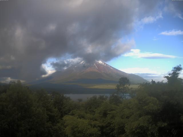 山中湖からの富士山