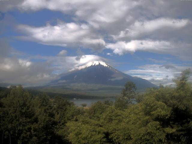 山中湖からの富士山