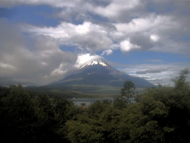 山中湖からの富士山