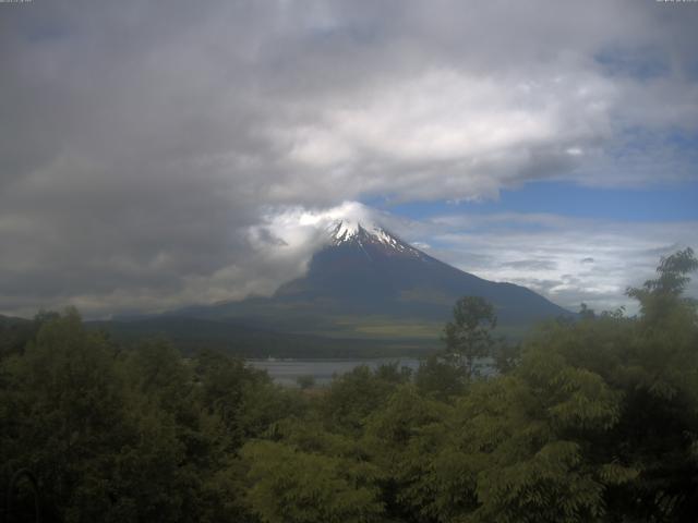 山中湖からの富士山