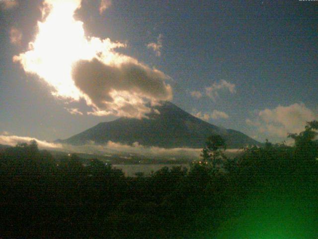 山中湖からの富士山