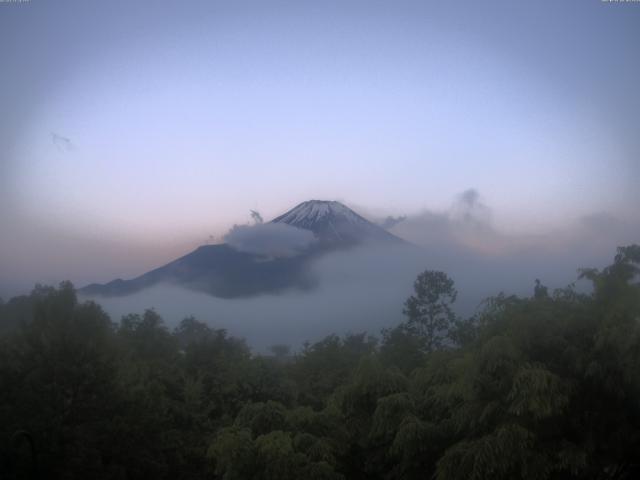 山中湖からの富士山