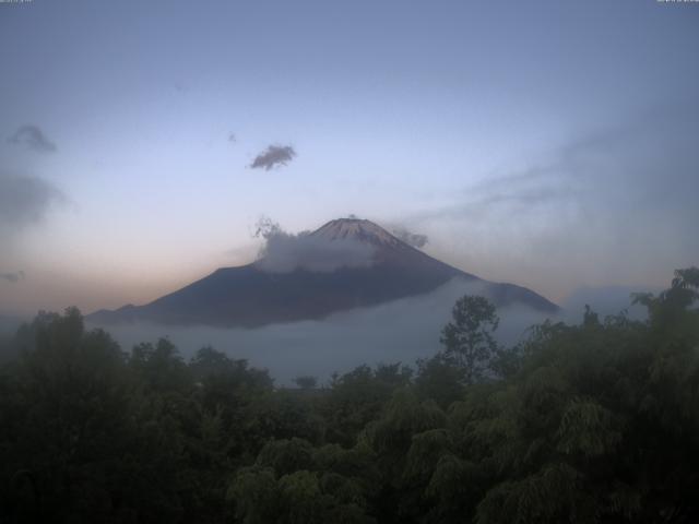 山中湖からの富士山