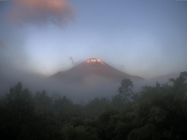 山中湖からの富士山