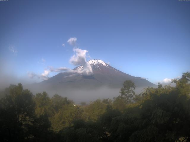 山中湖からの富士山