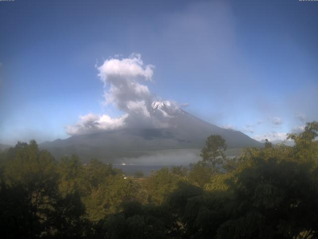 山中湖からの富士山