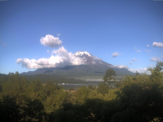 山中湖からの富士山