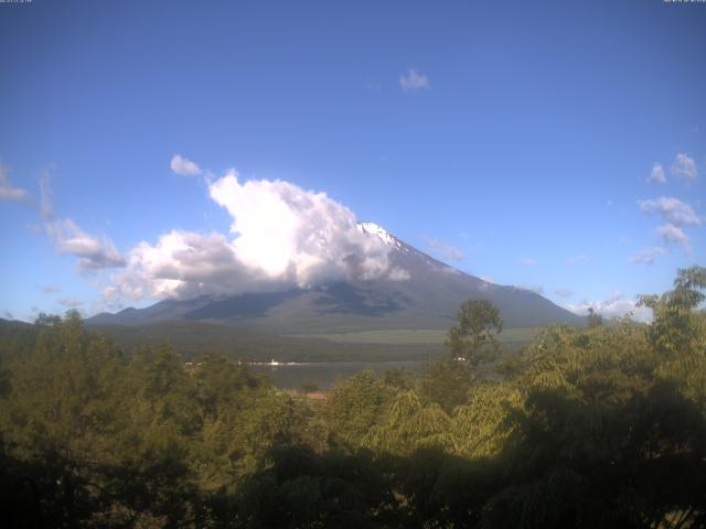 山中湖からの富士山