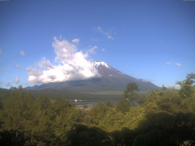 山中湖からの富士山
