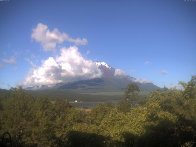 山中湖からの富士山