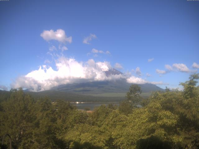 山中湖からの富士山