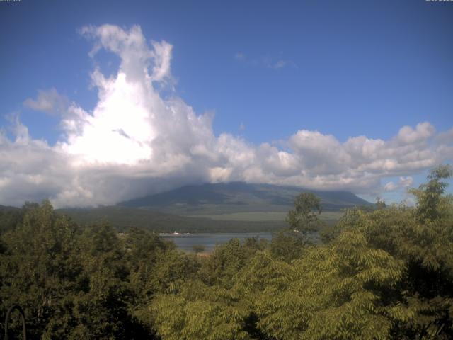 山中湖からの富士山