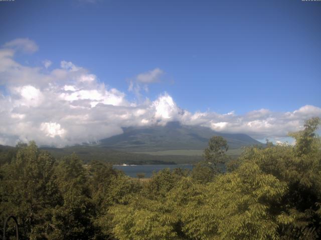 山中湖からの富士山
