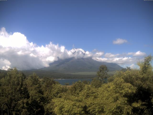 山中湖からの富士山