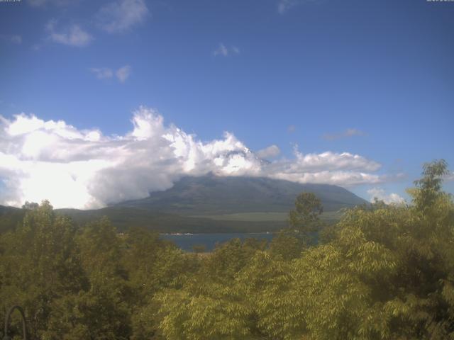 山中湖からの富士山