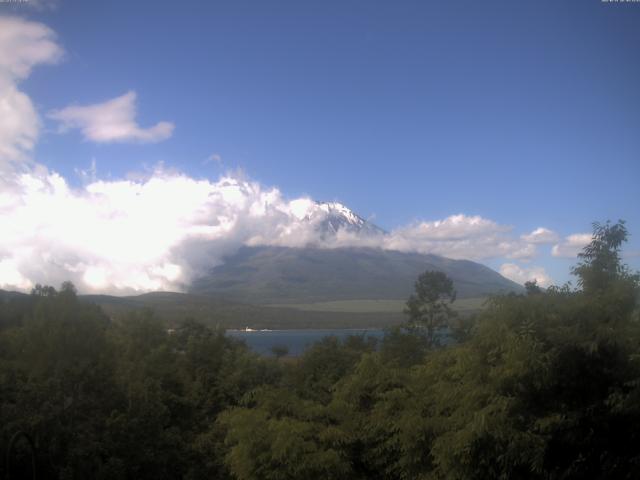 山中湖からの富士山