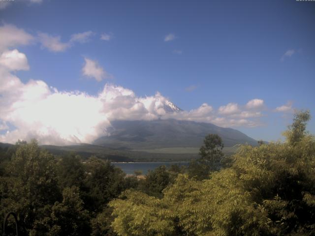 山中湖からの富士山
