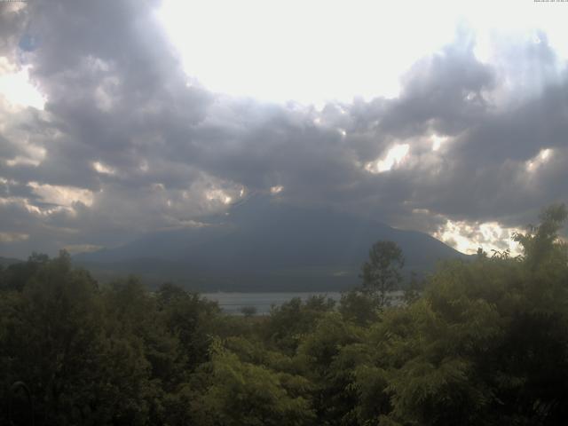 山中湖からの富士山